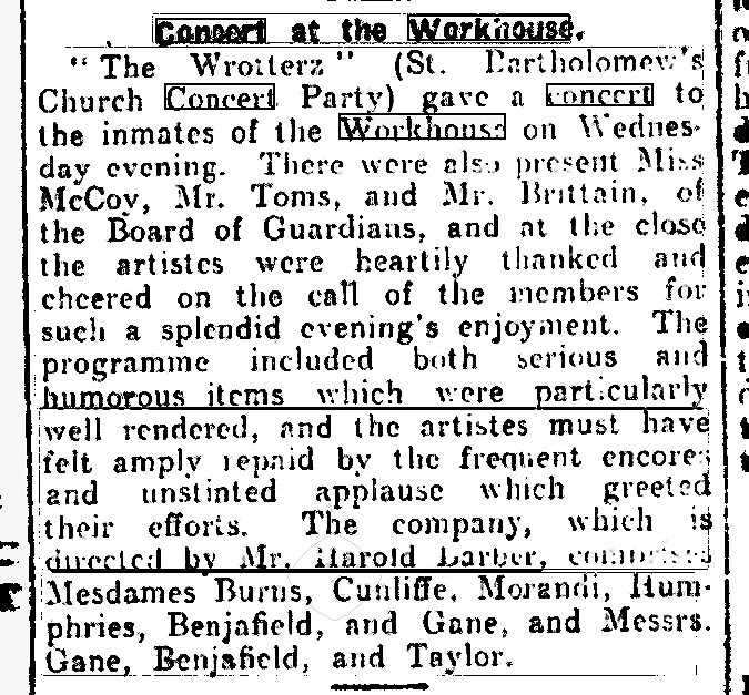 Friday 03 August 1923 wrotters